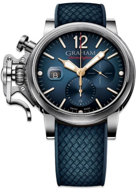 Graham Chronofighter Grand Vintage Blue Dial