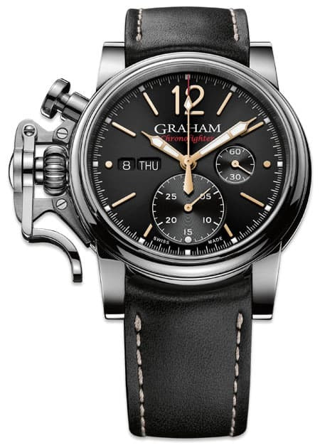 Graham Chronofighter Vintage Black Dial