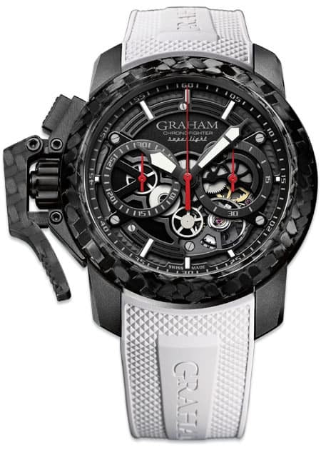 Graham Chronofighter Superlight Carbon Skeleton