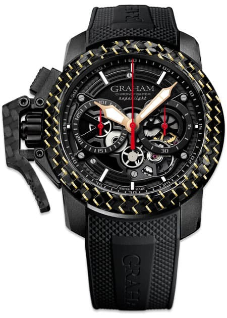 Graham Chronofighter Superlight Carbon Skeleton Limited Edition