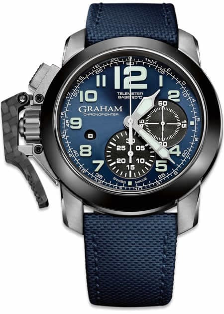 Graham Chronofighter Steel Blue