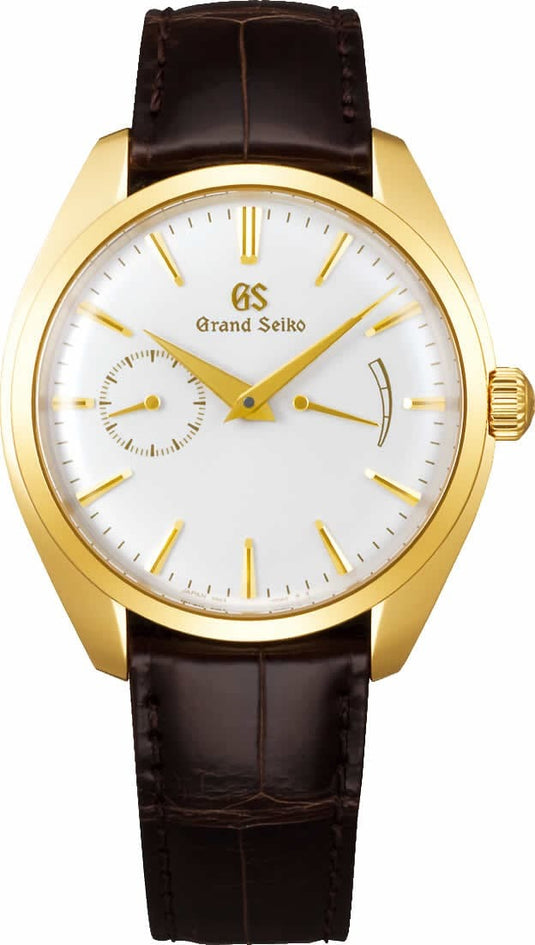 Grand Seiko Elegance SBGK006 White Dial Yellow Gold Case