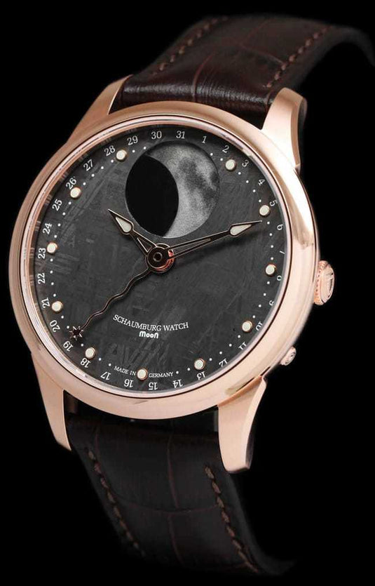 Schaumburg Moon Meteorite 18k Gold