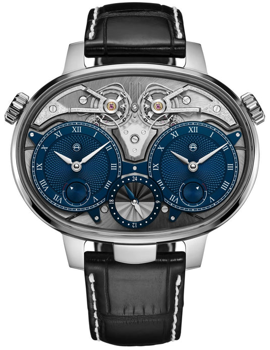 Armin Strom Dual Time Resonance White Gold