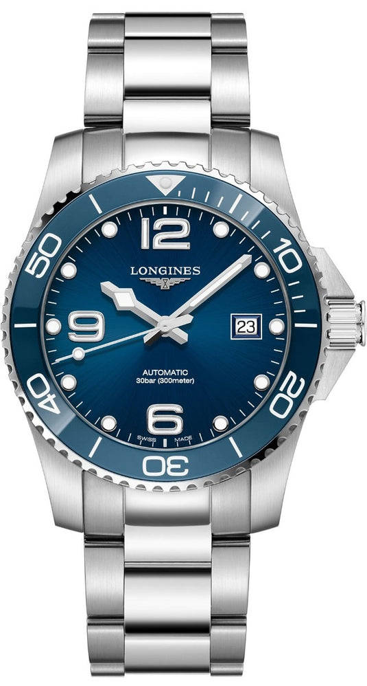 Longines Hydroconquest Blue Dial on Bracelet