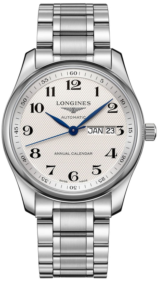 Longines Master Silver Barleycorn L2.910.4.78.6 on Bracelet
