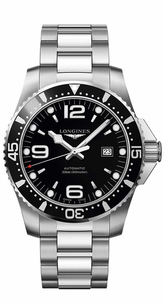 Longines Hydroconquest Black Dial 44mm