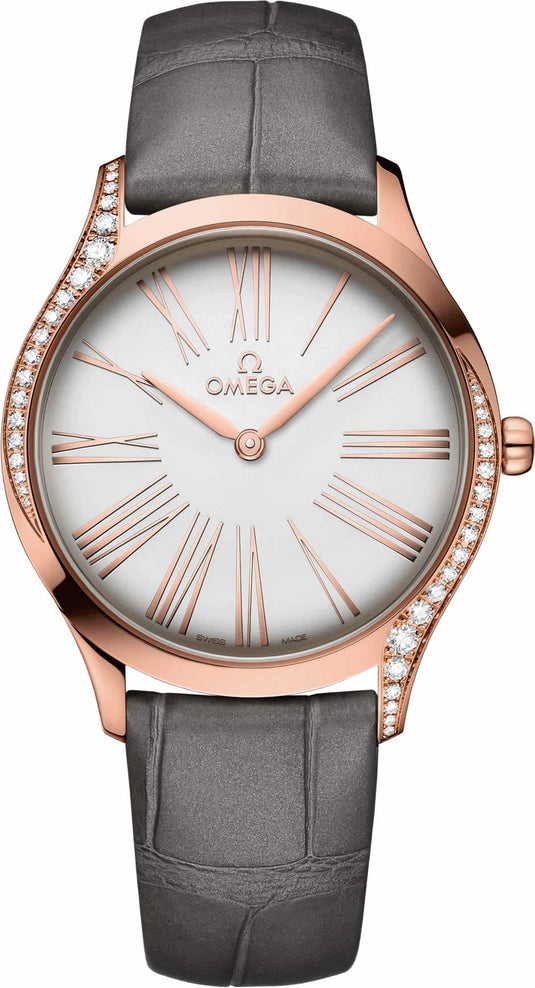 Omega De Ville Tresor Sedna Gold Quartz 36mm