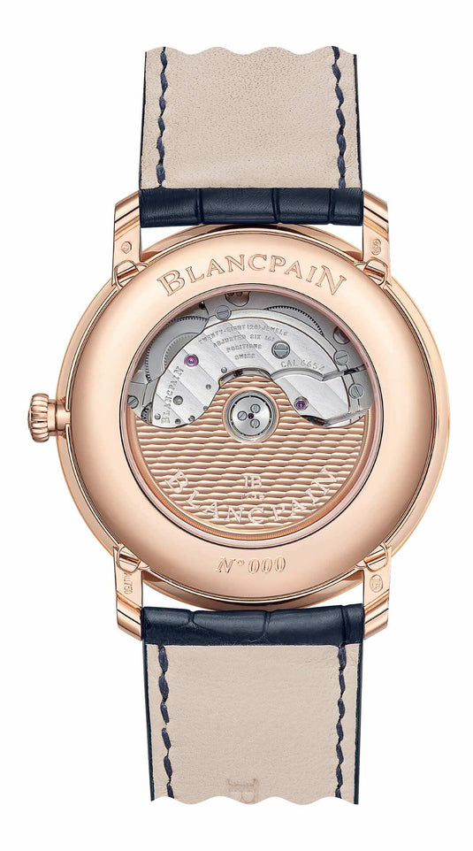 Blancpain Villeret Quantième Complete Calendar Blue Dial
