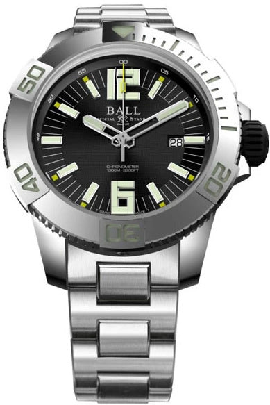 Ball DM3002A-SC-BK Engineer Hydrocarbon DeepQUEST Black Dial on Bracelet
