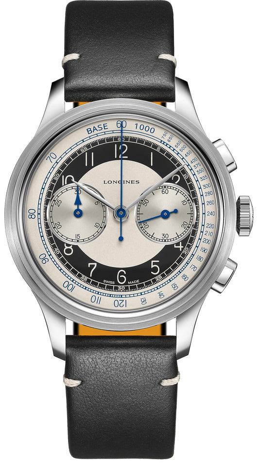 Longines Heritage Classic Chronograph With 'Tuxedo' Dial