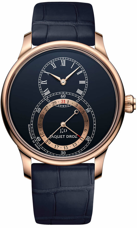 Jaquet Droz Grande Seconde Quantieme Dark Blue Enamel