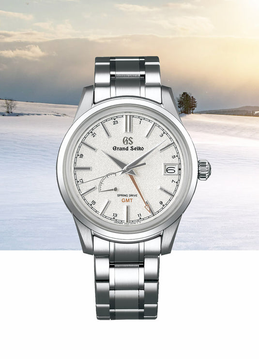 Grand Seiko SBGE269 GMT Four Seasons "Winter Tōji" White