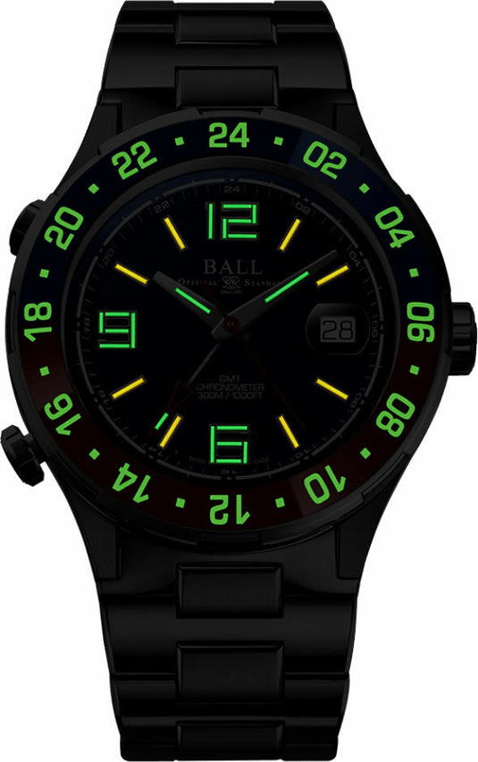 Ball Roadmaster Pilot GMT 40mm DG3038A-S2C-BE