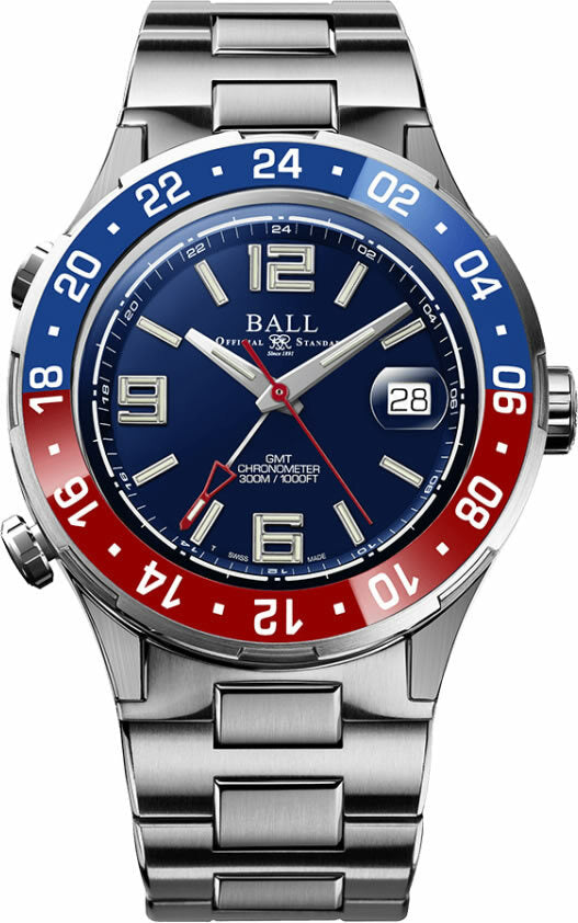Ball Roadmaster Pilot GMT 40mm DG3038A-S2C-BE