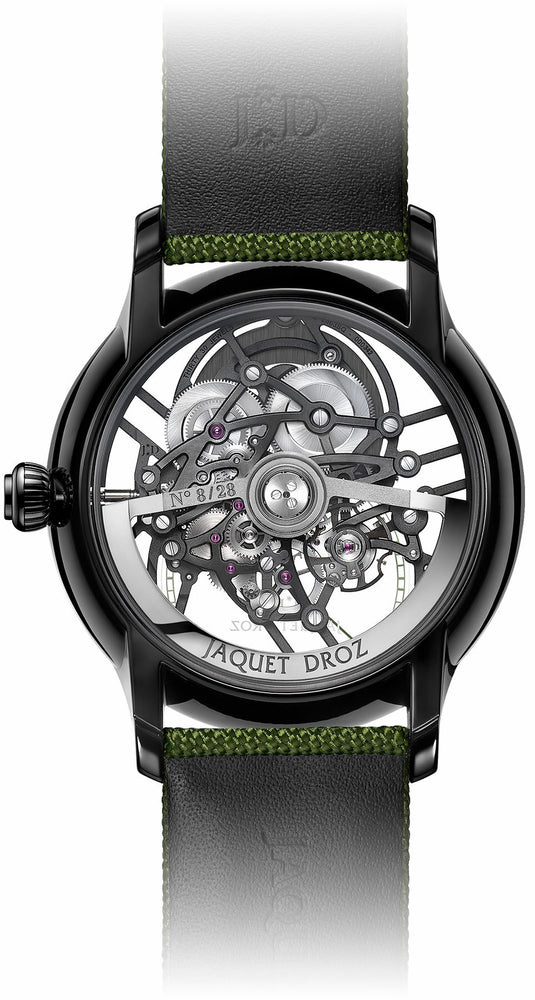 Jaquet Droz Skelet-One Plasma Ceramic Green