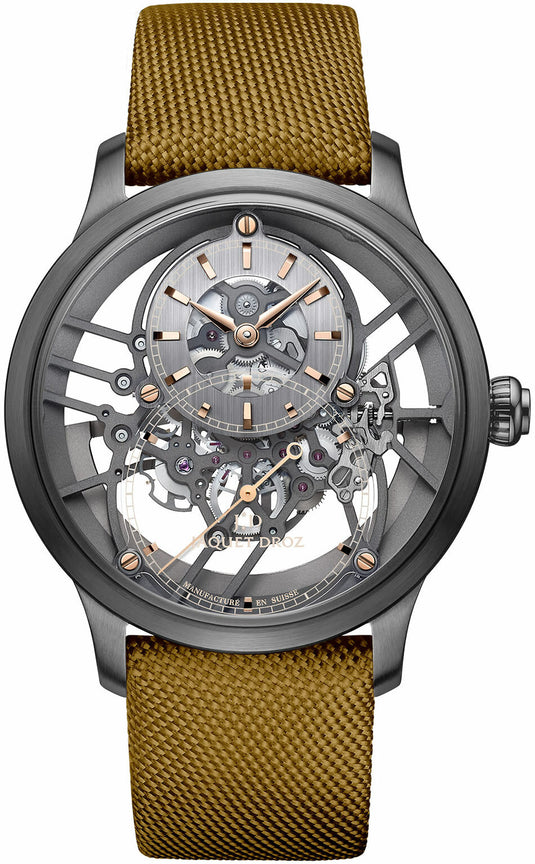 Jaquet Droz Skelet-One Plasma Ceramic Gold