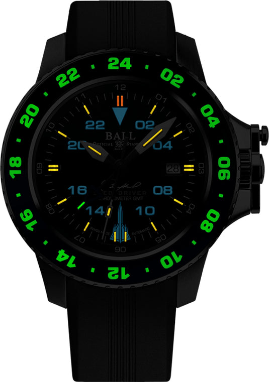 Ball DG2018C-P17C-BK Engineer Hydrocarbon AeroGMT Sled Driver (42 mm)
