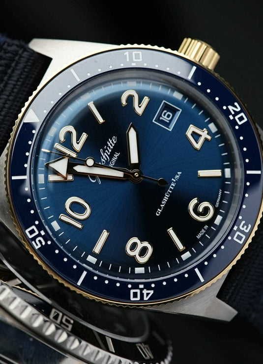 Glashütte Original SeaQ Bi-Color 1-39-11-10-90-34
