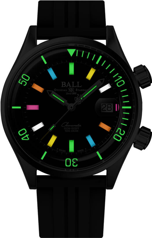 Ball DM2280A-P1C-BKR Engineer Master II Diver Chronometer (42mm)
