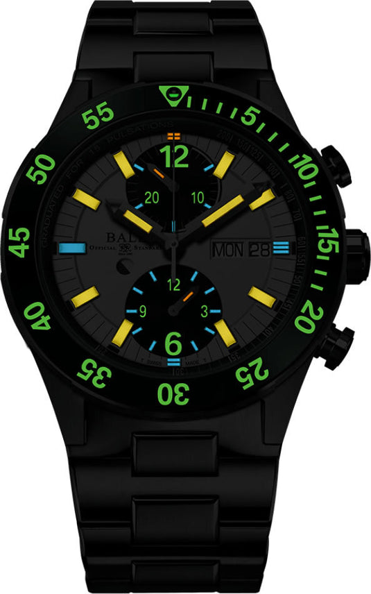 Ball Roadmaster Rescue Chronograph Green 41mm DC3030C-S2-WH