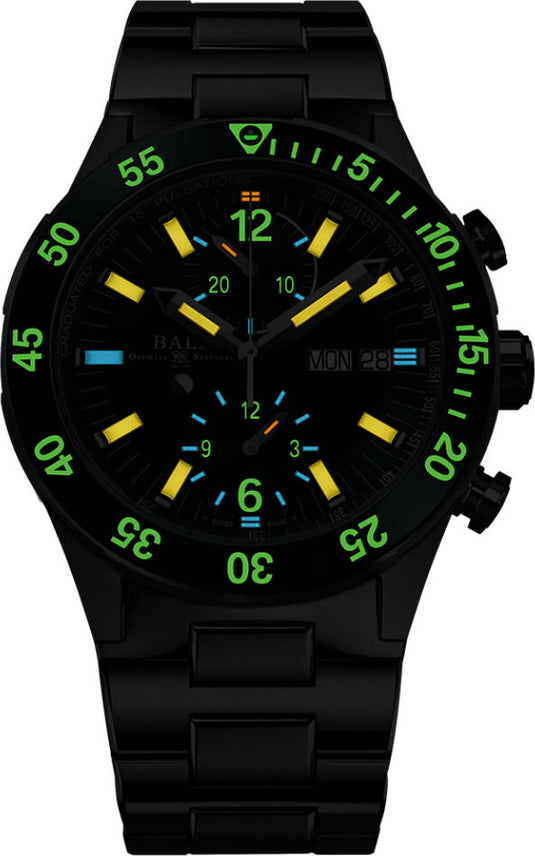Ball Roadmaster Rescue Chronograph Green 41mm DC3030C-S2-GR