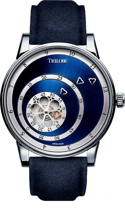 Trilobe Les Matinaux Sunray Blue Titanium 40.5mm