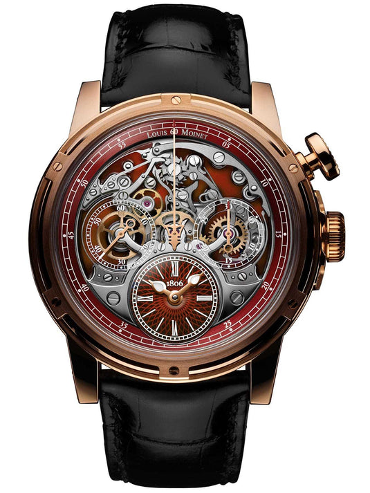 Louis Moinet Memoris Rose Gold Chronograph LM-79.50.15