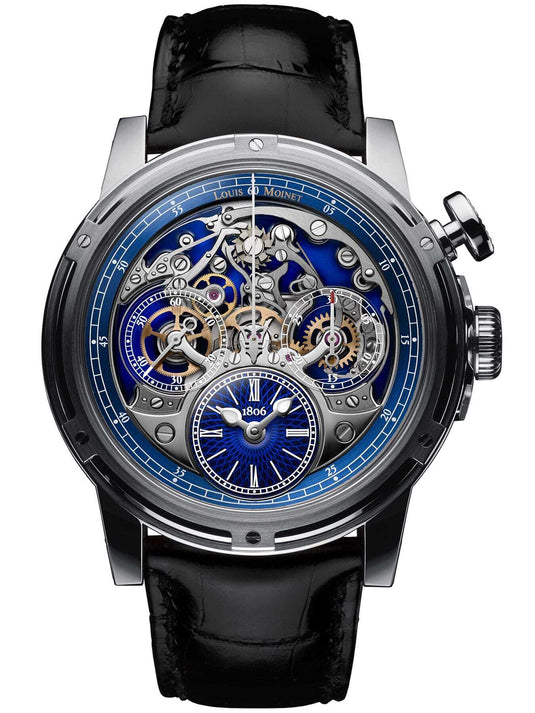 Louis Moinet Memoris White Gold Chronograph LM-54.70.25