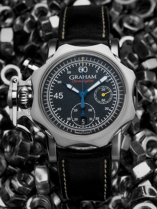 Graham Chronofighter Vintage Aviator 2CVGS.B42A