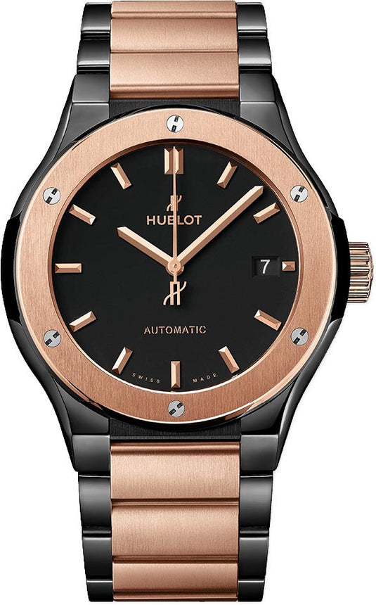 Hublot Classic Fusion Ceramic King Gold Bracelet 45mm