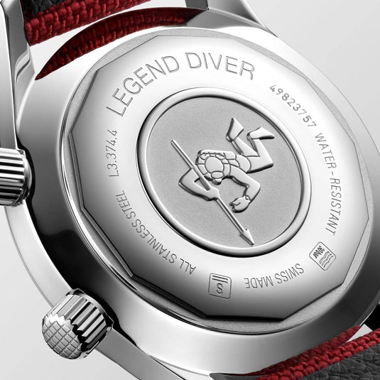 The Longines Legend Diver Watch L3.374.4.40.2
