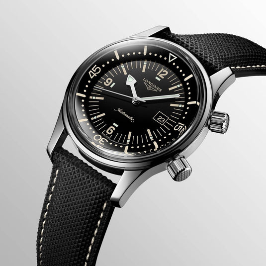 The Longines Legend Diver Watch L3.374.4.50.0