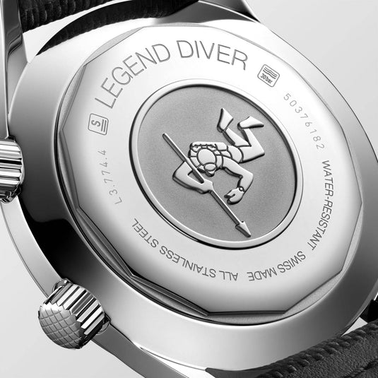 The Longines Legend Diver Watch L3.774.4.90.2