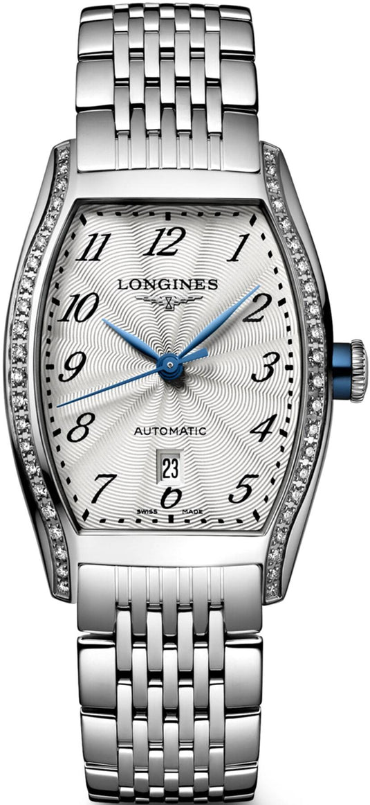 Longines Evidenza Diamonds Silver Dial