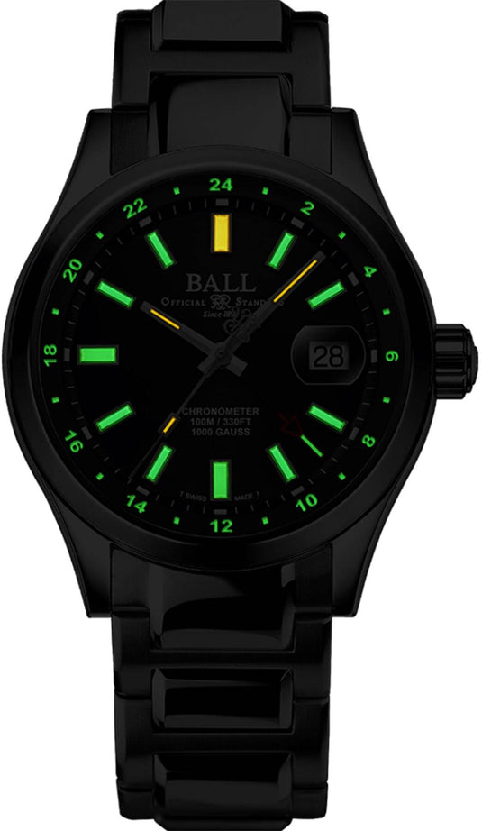 Ball Engineer III Endurance 1917 GMT 41mm Ice Blue Dial GM9100C-S2C-IBE