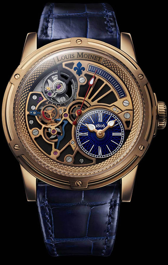 Louis Moinet Tempograph Chrome 18k Rose Gold LM-50.50.20