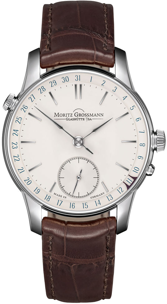 Moritz Grossmann Date White Gold Argente