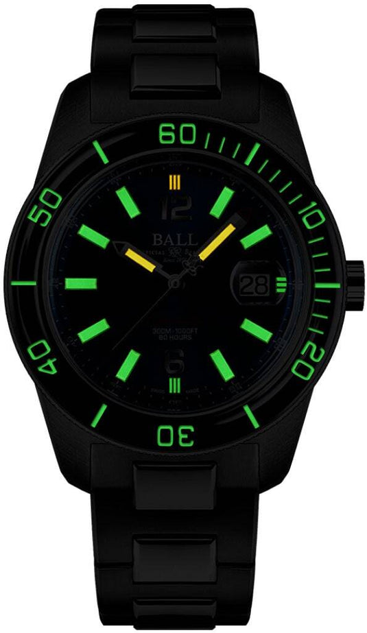Ball Engineer M Skindiver III 41.5mm Black Dial Limited Edition
