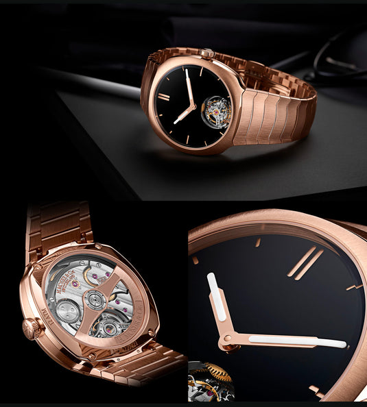 H. Moser & Cie. Streamliner Tourbillon Red Gold Vantablack