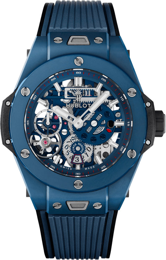 Hublot Big Bang Meca-10 Ceramic Blue 45mm 414.EX.5123.RX