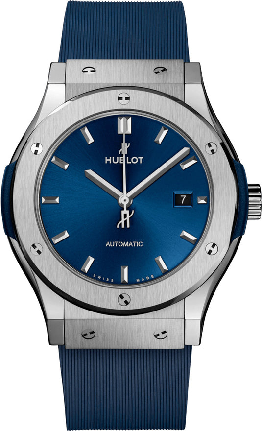 Hublot Classic Fusion Blue Titanium 542.NX.1770.RX