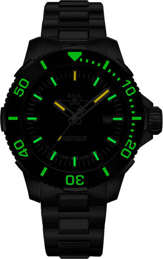 Ball Engineer Hydrocarbon DeepQUEST Ceramic DM3002A-S3CJ-BK
