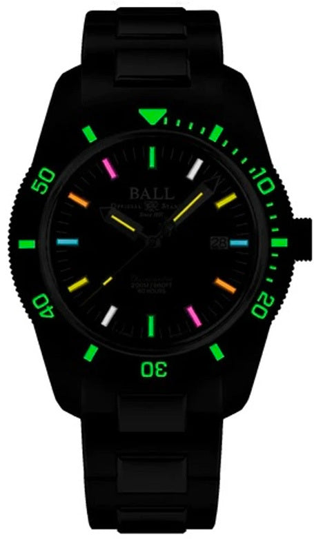 Ball Engineer II Skindiver Heritage Manufacture Chronometer DD3208B-S2C-BKR