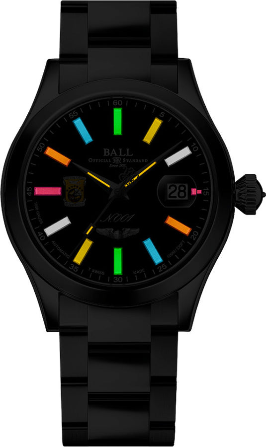 Ball Engineer Master II Doolittle Raiders Rainbow Tubes NM3000C-S1-BKR