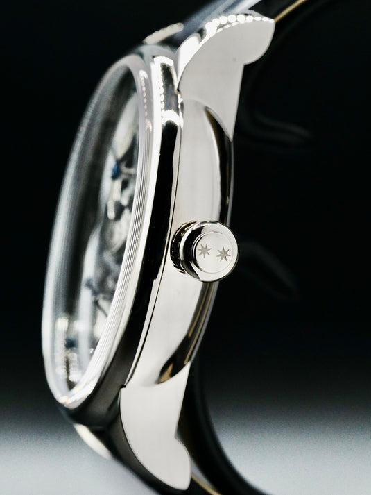 Jaquet Droz Grande Seconde Skelet-One White Gold Sapphire J003524240