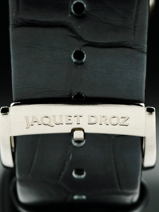 Jaquet Droz Grande Seconde Skelet-One White Gold Sapphire J003524240