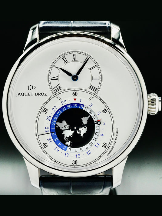 Jaquet Droz Grande Dual Time Silver J016030241