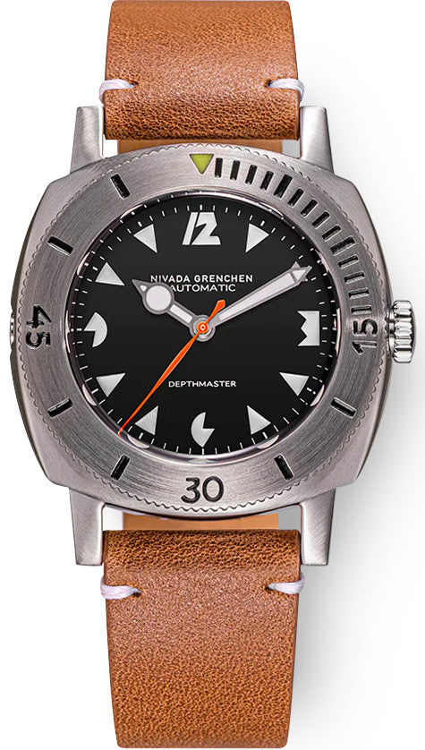 Nivada Grenchen Depthmaster White Pacman 14102A02