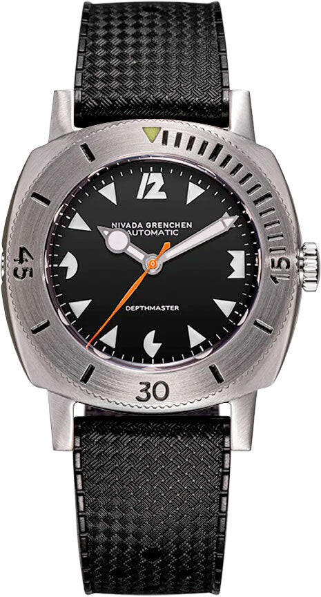 Nivada Grenchen Depthmaster White Pacman 14102A01